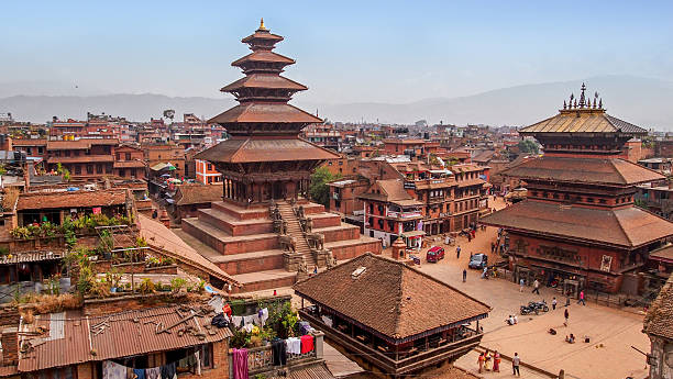 Bhaktapur is a UNESCO world hertage site in the Kathmandu Valley, Nepal